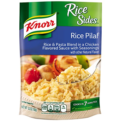 Knorr Rice Sides Dish, Pilaf, 5.3 Ounce(Pack of 8)
