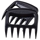 Solid Meat Shredder Claws - New Design So Meat Doesn't Get Stuck In The Back Of Fork - Award Winning Claws For Shredding Pulled Pork, Lifting Hot Food, Carving Meat - Ideal Father's Day Gift