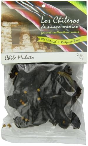 Los Chileros Chile Mulato, Whole, 2 Ounce