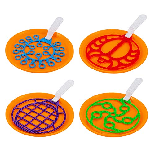 23 Pack Bubble Wands Set, Jumbo Colorful Bubble Wand Toy Set Bubble Making Wand with Dipping Dish for Kids and Adults Summer Outdoor Activity Party - Thumbnail 2
