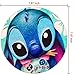DISNEY COLLECTION Round Mouse Pad Stitch Dibujo Light Slim Skid Proof High Mouse Tracking for Office, Gaming and Homethumb 2