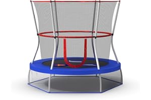 Skywalker Trampolines Mini Trampoline with Enclosure Net