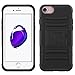 iPhone 7 Case, LK [Heavy Duty] Black Armor Holster Defender Full Body Protective Hybrid Case Cover with Belt Swivel Clip for Apple iPhone 7