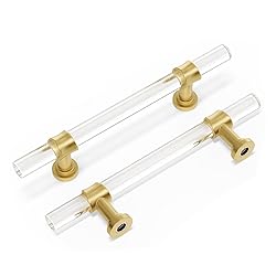 Peaha 100 Pack Acrylic Cabinet Pulls - 3 3/4 inch