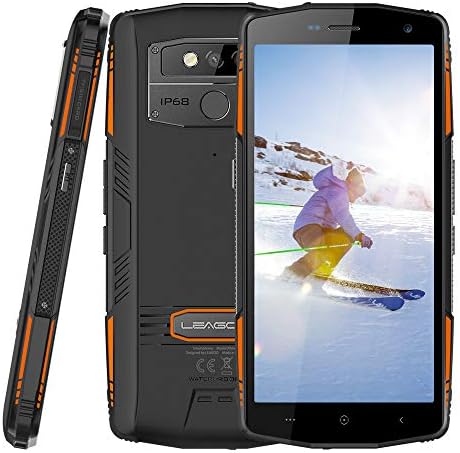 Rugged Smartphone Leagoo XRover 128GB Android 8.1 SIM-Free Mobile Phones with 4G Dual SIM 6GB RAM + 128GB ROM Waterproof Anti-temperature Shockproof Dustproof (Black)