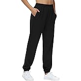 THE GYM PEOPLE Women's Baggy Cinch Bottom Sweatpants Lightweight Workout Joggers Pants with Pockets