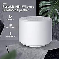 rowna Wireless Bluetooth Speaker, Bluetooth 5.0 Portable Waterproof 3D Stereo Hands-Free Calling FM Radio Speaker, for Outdoor Indoor Use