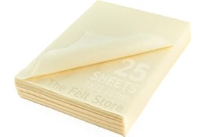 The Felt Store Craft Felt Assorted Sheets - 9" x 12" - 25-piece Pack- Craft Fabric for DIY Arts & Crafts, Decorations - Soft 