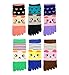 Zmart Funny Toe Socks for Women Five Finger Socks Girls, Novelty Ankle Low Cut Cat Socks Animal Feet Cat Feet Socks