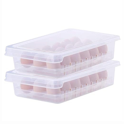 FSGD Nevera con Tapa de Caja de Almacenamiento de Huevos, Caja de ...