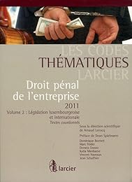 Droit pénal de l'entreprise 2011