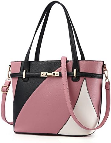 BECLINA Women's Large Capacity Multi-Colored PU Leather Handbag