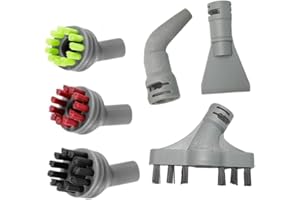 Cleaning Brush and Tool Replacement Set 6 Pack for Bissell Steam Cleaner Models 39N7 Series 2994B for Effective Dirt Removal