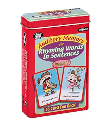 Super Duper Publications | Auditory Memory for Rhyming Words in ...