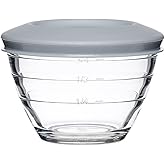 Anchor Hocking 4-IN-1 PREP BOWLS. 6 Piece set (3 Bowls and 3 lids)