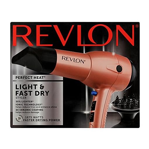 Revlon 1875W Lightweight + Fast Dry Hair Dryer - Image 12
