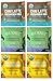 Four Sigmatic Mushroom Latte Mix Sampler - Golden Mushroom Latte, Chai Mushroom Latte, Mushroom Matcha Latte - Pack of 6