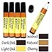 iit 1 X 5-Color Wood Floor Furniture & Woodwork Scratch Cover Touch-Up Pens, Multi