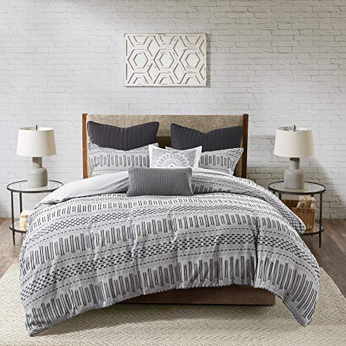 INK+IVY 100 Cotton Comforter Mid Century Modern Design All Season
