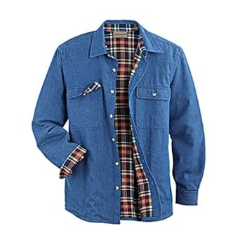 denim flannel shirt