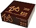 Zing Plant Based Protein Bar | Double Nut Brownie, 12 Count | Moist and Fudgy with Real Dark Chocolate | 10g Protein and 9g Fiber | Vegan, Gluten Free, Non GMO | Created by Professional Nutritionists