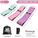 WOOSL Resistance Bands for Legs and Butt,Walito Exercise Bands Set Booty Bands Hip Bands Wide Workout Bands Sports Fitness Bands Stretch Resistance Loops Band Anti Slip Elastic (2019 Upgrade)