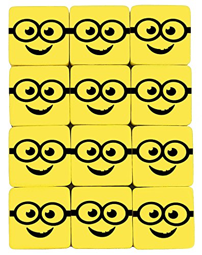 Magnetic Whiteboard Erasers | 12 Pack, 2 inch Magnetic Eraser, Ideal for Classrooms, Offices, Home, Teachers, Children. 100+ Video Recipes Ebook.