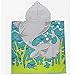 COCODE Beach Poncho Tiger Shark Kids Beach Towel 24