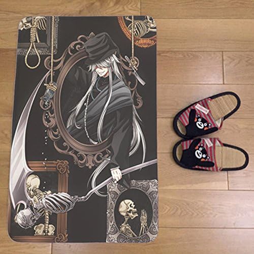 Anime Black Butler Rug Soft and Absorbent Bath Carpet Welcome Entrance Door Mats for Living Room Bedroom Kitchen (4060cm/15.7"23.6", I)