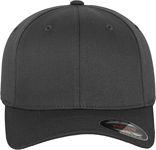 Yupoong Flexfit Wooly 6-Panel Cap, Dark Grey, L/Xl