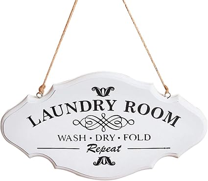 Garneck Schild für Waschmaschinen, Schilder, Bauernschilder, zum