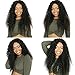 Nadula Brazilian Deep Wave 3 Bundles With Closure 8A 100% Unprocessed Brazilian Remy Virgin Human Hair Bundles Weave Natural Color (18 with 20+22+24)