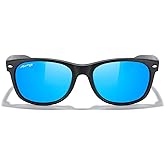 MERRY'S Polarized Unisex Shades Sunglasses for Men and Women Vintage Polarized Sun Glasses Mirror Lens