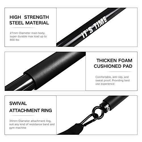 INNSTAR-Resistance-Bands-Bar-Exercise-Bands-Attachment-38-Black-Max-Load-800lb-for-Home-Gym-Workout-Full-Body-Workout-Power-Lifting-Fitness-Bar