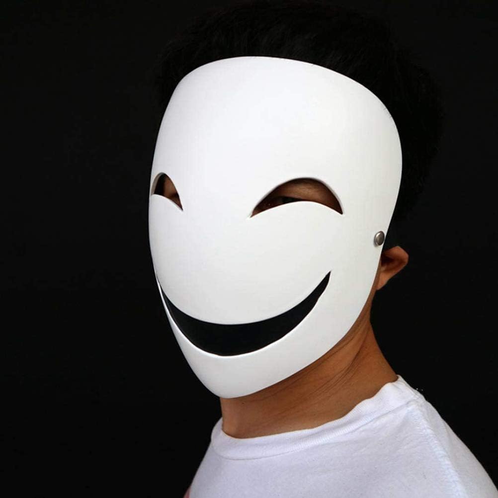 Amazon Ibesecc 笑顔仮面 お面 ホラーマスク ハロウィン仮面 コスプレ かっこいい 仮面 仮装 道具 ハロウィン 学園祭 忘年会 映画 変装グッズ パーティーグッズ コスプレ 仮装 通販