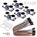 Longruner 5 x HC-SR04 Ultrasonic Sensor, Arduino Distance Sensor UNO Nano Robot XBee ZigBee with Ultrasonic Transmitter and Receiver Module