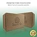Cork Yoga Blocks 2 Pack - Cork Yoga Block Set with Carrying Bag by Inner Qi