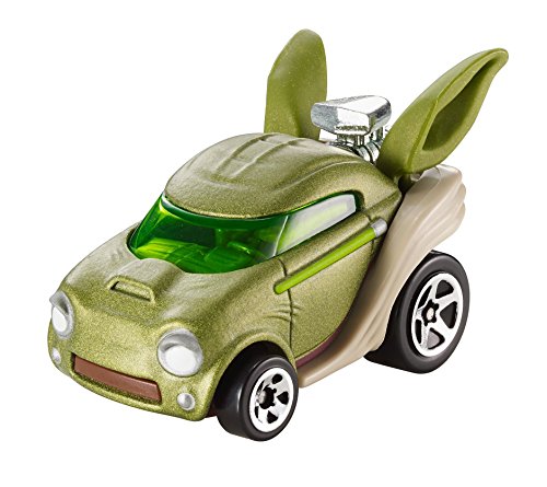 Hot wheels star wars character car, yoda