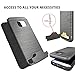 Galaxy S7 Edge Case, Teelevo [Card Slot Holder] Dual Layer Advanced Shock Absorption Protective with Card Holder and Kickstand Wallet Case Heavy Duty Bumper for Samsung Galaxy S7 Edge - Gray