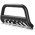 Bull Bar Compatible for Silverado Front Bumper Grill Grille Guard (04-22 F-150)