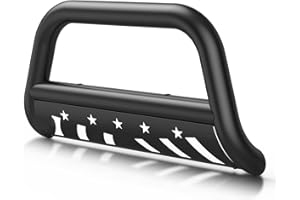 CHEINAUTO Bull Bar Compatible for Silverado Front Bumper Grill Grille Guard (04-22 F-150)