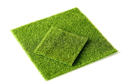 Niyatree 1 Stück 30 * 30cm Kunstgras Kunstmoos Kunstrasen DIY Mikro Landschaft Miniatur Dekoration Haus Deko – Bild 4