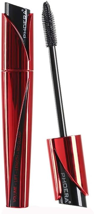 FeiFei66 Fashion PHOERA 9D Mascara Long Black Lash Eyelash Extension Waterproof Eye Makeup Tool,Content: 7ml