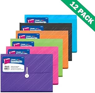 Organizador de archivos ampliable, duradero carpeta clasificadora con