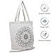 3DIY Emma Mandala & Motivational Quotes Coloring Book For Adults, Have Fun And Get Creative, Good For Stress Relief, Comes As A Set With A Beautiful Reusable Eco Friendly Matching Cotton Tote Bag