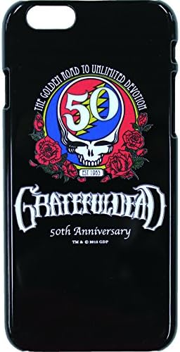Grateful dead bear iPhone case GD 50TH LOGO IPHONE 6 CASE SYF BLACK