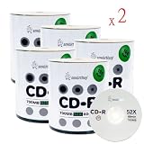 Smartbuy 1000-disc 700mb/80min 52x CD-R Logo Top Blank Data Recordable
Media Disc