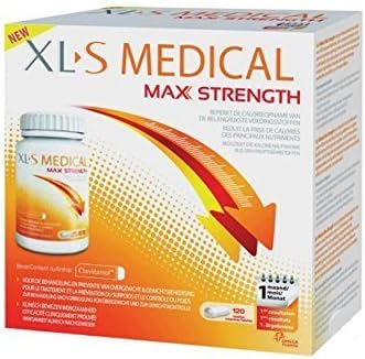 XL-S Medical Max Strength Dietary Supplement 120 Tablets by CHEFARO PHARMA ITALIA Srl