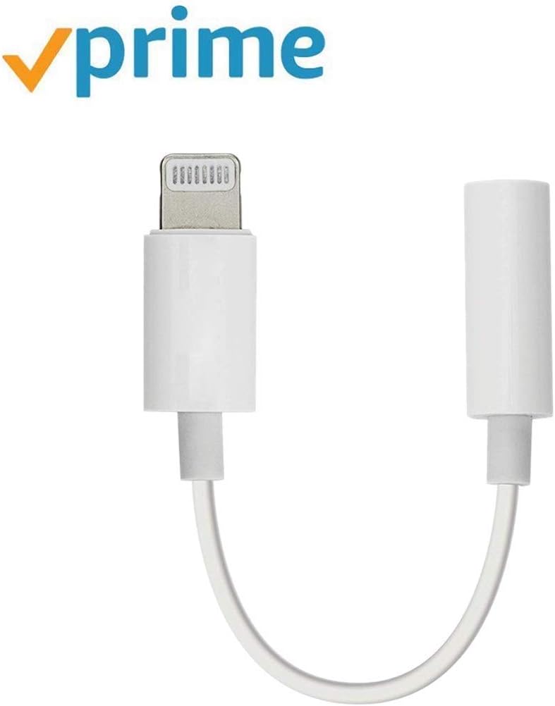 Headphone Jack Adapter for iPhone 3.5mm iPhone Xs/Xs Max/XR/ 8/8 Plus/X (10) / 7/7 Plus (Upgraded Version) Audio Splitter Accessories Music Aux Adapter Headphone Dongle 3.5mm Earbud Cable