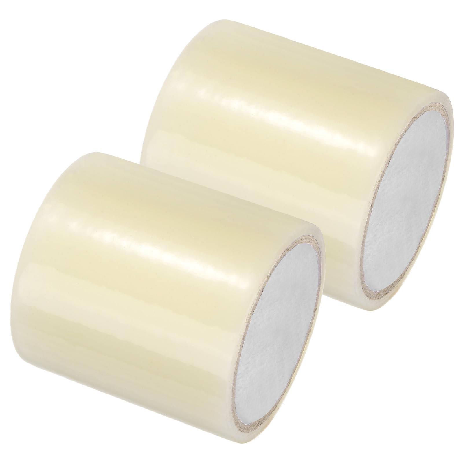 M METERXITY 2-Pack Greenhouse Plastic Repair Tape, 4Inch x 33Feet Greenhouse Repair Tape, 6 mil Thickness Polyethylene Film Repair Tape for Vegetable/Garden Greenhouses Sheeting [Transparent]